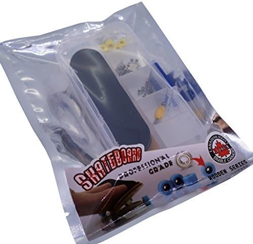 Finger Playing Skateboard Maple Fingerboard - Yellow Tyre