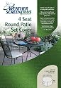 ROUND SET COVER 4 SEAT