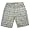 Jade - Girls Low Rise Woven Plaid Bermuda Short, Blue, Beige, Green (Size 7)