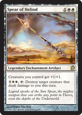 Magic: the Gathering - Spear of Heliod (33/249) - Theros - Foil
