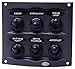 HELLA H73070041 Gray 2-Row 6-Way Compact Switch Panel