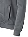 Doublju Men Trendy Skinny Fit Shoulder Point Zip Up Jacket CHARCOAL,(US-M)ASIA-L