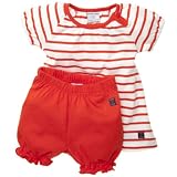 POLARN O. PYRET Classic Stripe Dress And Bloomer Set