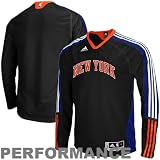Adidas New York Knicks On-Court Long Sleeve Shooting Shirt Large