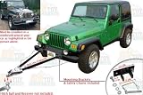 Universal Tow Bar Adjustable Mount Tow Bar Tow Kit with Magnetic Tow Lights