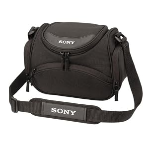 Sony LCS-CSH Soft Carrying Case for All Sony Alpha Digital SLR Camera & most Sony Camcorders.