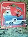 MAJORETTE COCA-COLA 1958 CHEVY CORVETTE, DIE CAST, 1/64 SCALE ON DISPLAY CARD