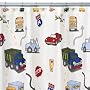 Circo Transportation Shower Curtain