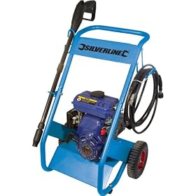 Silverline 633847 2.5 Horsepower Petrol Driven Pressure Washer