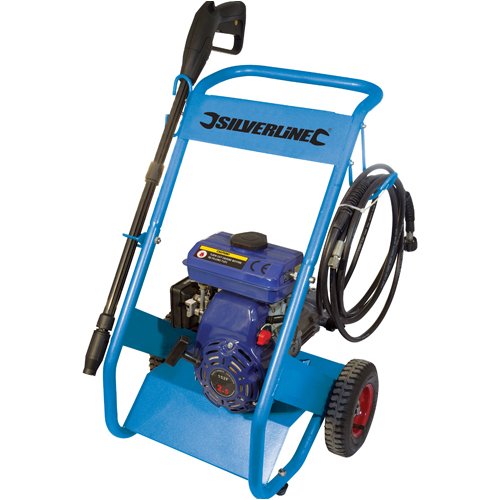 Silverline 633847 2.5 Horsepower Petrol Driven Pressure Washer