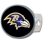 Baltimore Ravens Oval Metal Hitch Cover