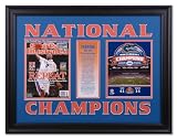 Florida Gators Framed 2007 NCAA Basketball Champs Sports Illustrated Cover with Football Champs Photo