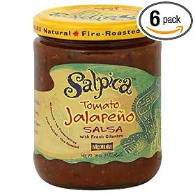 Salpica Tomato Jalapeno Salsa, 16-Ounce Units (Pack of 6)