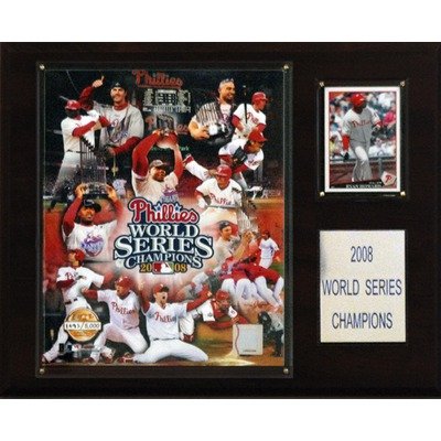 MLB Phillies 2008 World Series Limited Edition Champions Plaque