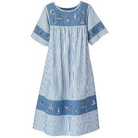 Buy Chambray Stripe Dress