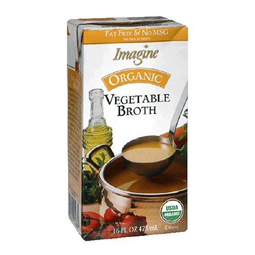 Imagine Vegetable Broth, Organic, 16-Ounce Boxes (Pack of 12) by Imagine
