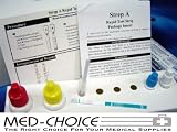 MEDCHOICE Strep A Rapid Test Kit - Box of 25 tests