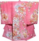 ●数量限定フードセットサービス中！●お宮参り着物 女児祝着 正絹 のしめ 初着 産着 新品j3014の画像