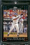 2007 Topps #125 Carlos Delgado New York Mets Baseball Card - Mint Condition - Shipped in Protective Display Case!