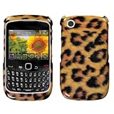 Leopard Skin Phone Protector Cover for RIM BlackBerry 8520 (Curve), RIM BlackBerry 8530 (Curve)