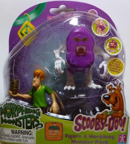Scooby Doo Morphing Monsters 2-pack Figures: SHAGGY & MONSTER