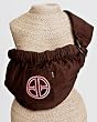 Balboa Baby Adjustable Sling by Dr. Sears-Brown with peach embroidered logo
