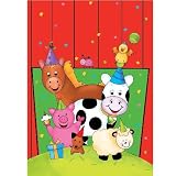 Barn Yard Bash Loot Bags 8 Per Pack