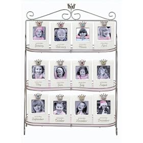 "Little Miss Princess" Birthstone Keepsake Frames
