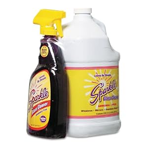 Sparkle FUN20515 Glass Cleaner One Trigger Bottle & One Gallon Refill, N/A