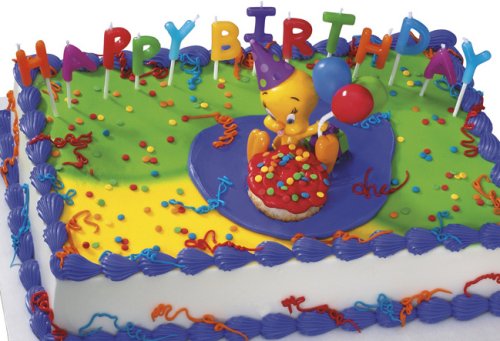 Tweety Bird Happy Birthday Cake Topper Kit