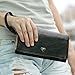 ATC Masione(TM) Multifunctional Coin Purse Wrist Bag Handbag Envelope Wallet Pouch Case for iphone 4 4S 5 Samsung Galaxy S4 S3 N7100 HTC ONE M7 Smart Phone with free Stylus Pen (Black)