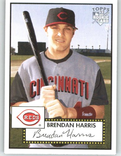 2006 Topps 52 (1952 Edition) #249 Brendan Harris (RC) - Washington Nationals (RC - Rookie Card) (Baseball Cards)
