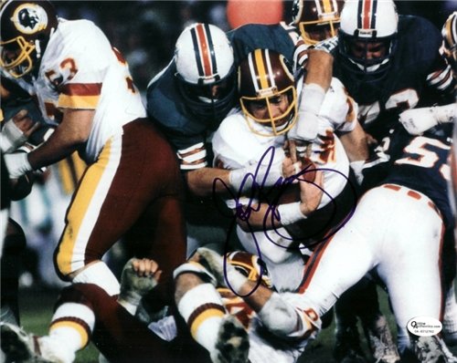 John Riggins Autographed/Hand Signed Washington Redskins 8x10 Photo ~ Hall of Famer