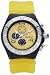 TechnoMarine Men's 108030 Cruise Magnum Diamond Chrono Black and Yellow Watch