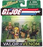  : GI Joe Valor vs Venom Bombstrike & Croc Master Action Figure Set
