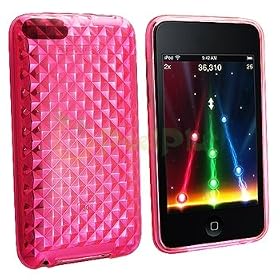 Badboyz - Pink iPod Touch 2 & 3 Hydro Gel Case & Screen Protector