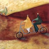 Rolling Home Together by Stacy Dynan,20 in. x 19.9 in.