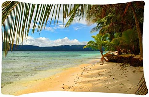 Queen Size Decorative PillowCase -Nature paradise gardens boquete panama