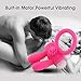 Vibrating Penis Ring, Tracy's Dog Vibrating Mini Silicone Rabbit Cock Ring Stimulator Sex Toy