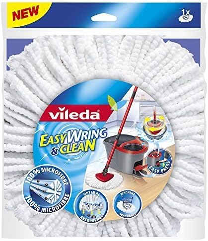 Vileda Easy Wring and Clean Microfibre Mop Refill Head by Freudenberg Household Products