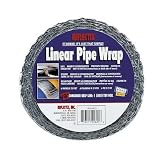 Reflectix SPW0402512 4-Inch by 25-Feet Spiral Pipe Wrap