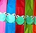 New Cute Child's Children Waterproof Apron Cartoon Frog Printed Painting Cooking