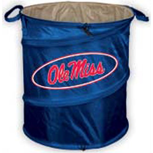 Mississippi Rebels NCAA Collapsible Trash Can by Logo Chair