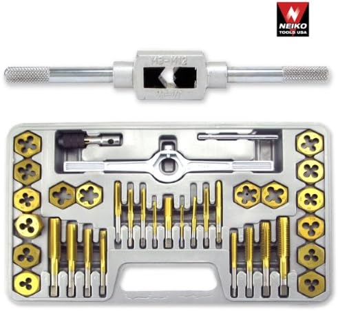Tap AND Die Set, SAE, Titan. Coated Hexagon