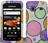Rainbow Dots Diamond Hard Snap On Case Cover Faceplate Protector for Samsun ....