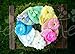 Ema Jane - Pastel Crochet Baby Beanie Waffle Hats with Hair Accessories