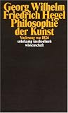 Georg Wilhelm Friedrich Hegel - Philosophie der Kunst: Vorlesung von 1826 - 