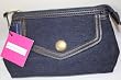 Bare Escentuals Blue Jean Cosmetic Bag