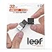 Leef Ice USB 3.0 32GB High-speed USB flash drive with Soft-glow LED and PrimeGrade Memory Card (Black)