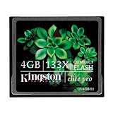 High Speed Kingston Compact Flash Elite Pro 133X Memory Card - 4GB (CF/4GB-S2) for Canon EOS-10D, EOS-1D, EOS-1D Mark II, EOS-1D Mark II N, EOS-1D Mark III, EOS-1Ds, EOS-1Ds Mark II, EOS-1N, EOS-20D Digital, EOS-300D, EOS-30D, EOS-350D, EOS-40D, EOS-5D, EOS-D30, EOS-D60, EOS-DCS 5, EOS-DCS2000, EOS-Digital Rebel, EOS-Digital Rebel XT, EOS-Digital Rebel Xti PowerShot S1 IS, S10, S100 Digital ELPH, S110 Digital ELPH, S20, S200 Digital ELPH, S230 Digital ELPH, S500 Digital ELPH, S60, S70, S80, S30, S300 Digital ELPH, S330 Digital ELPH, S40, S400, S400 Digital ELPH, S410 Digital ELPH, S45, S50, Nikon D1, D1 Pro, D100, D1H, D1X, D200, D2H Set, D2Hs Set, D2X, D2Xs, D70, D70 Outfit, D70s DIGITAL CAMERA